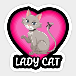 Gift for CATS MOMS Sticker